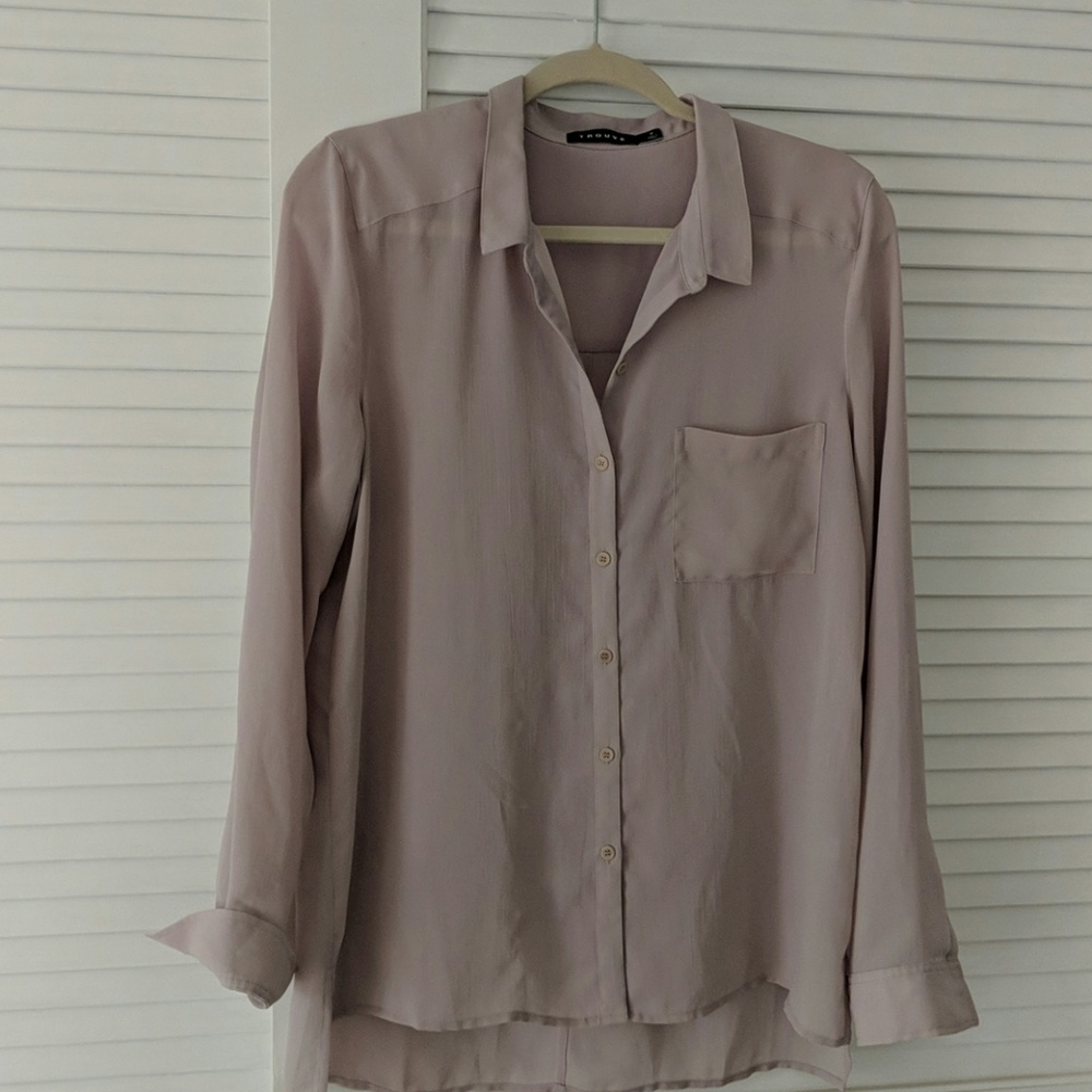 Mauve Trouve button up top